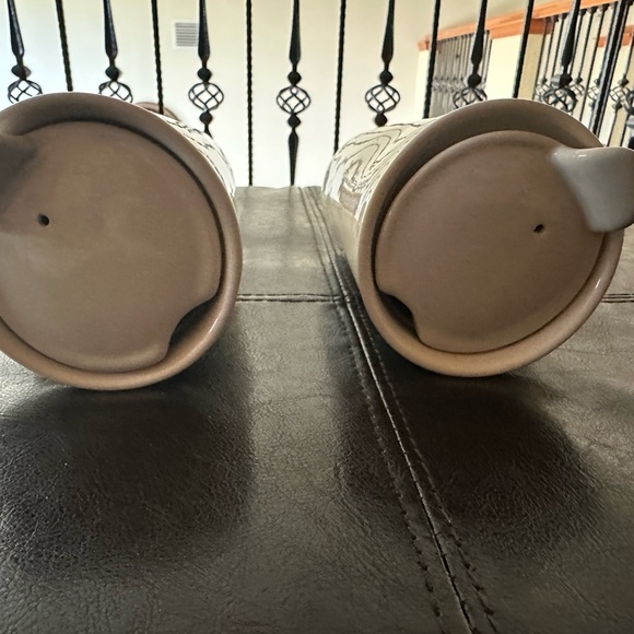 Rae Dunn Happy / Laugh tall cups - Picture 5 of 6